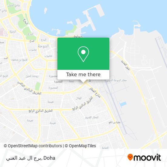 برج ال عبد الغني map