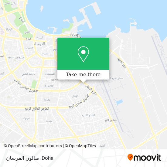 صالون الفرسان map