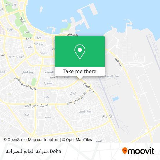 شركة المانع للصرافة map