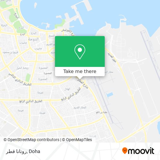 روتانا قطر map