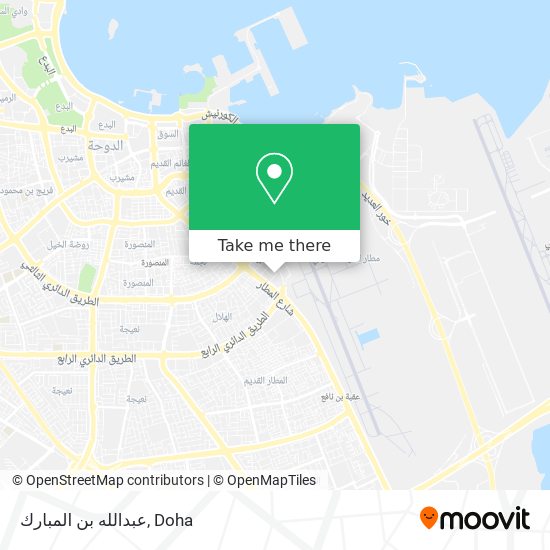 عبدالله بن المبارك map