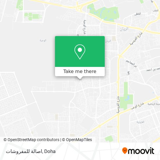 اصالة للمفروشات map