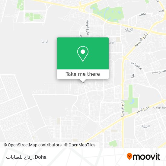 رتاج للعبايات map