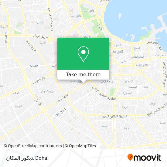 ديكور المكان map