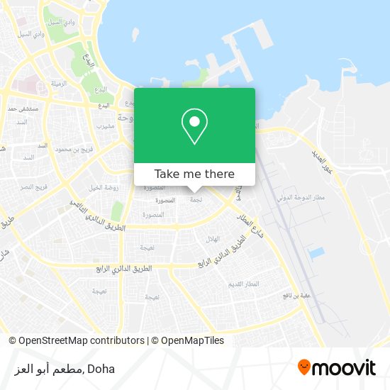 مطعم أبو العز map