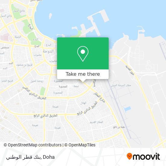 بنك قطر الوطني map