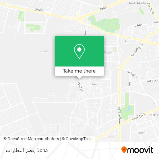 قصر النظارات map