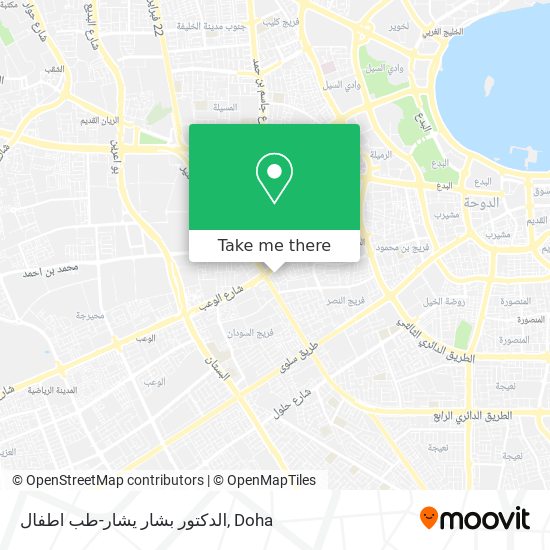 الدكتور بشار يشار-طب اطفال map