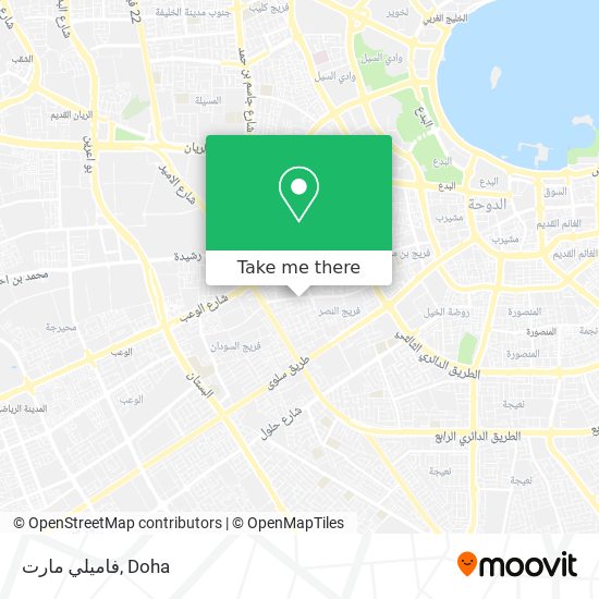 فاميلي مارت map