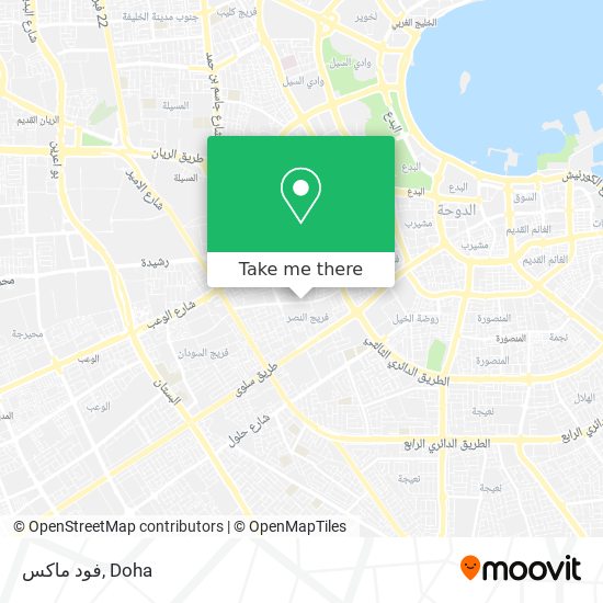 فود ماكس map