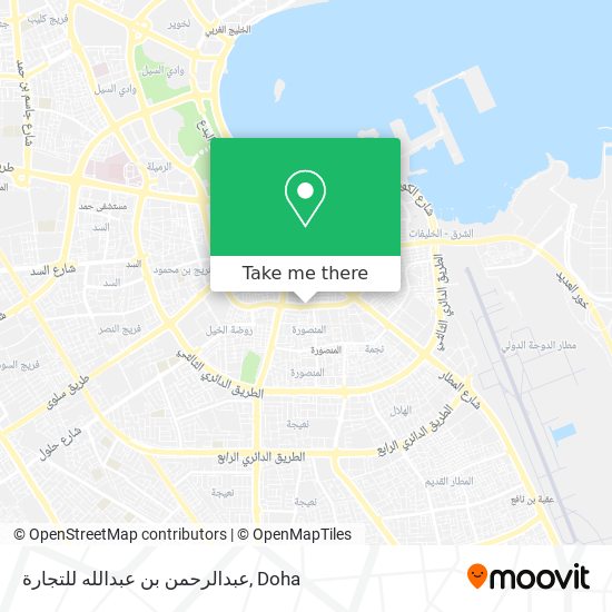 عبدالرحمن بن عبدالله للتجارة map