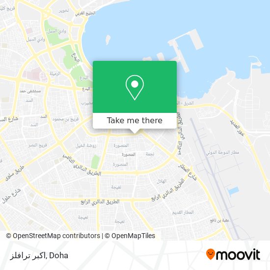 اكبر ترافلز map