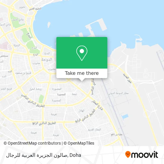 صالون الجزيرة العربية للرجال map