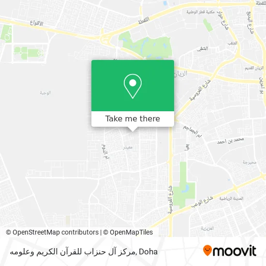 مركز آل حنزاب للقرآن الكريم وعلومه map