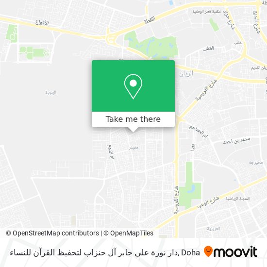 دار نورة علي جابر آل حنزاب لتحفيظ القرآن للنساء map
