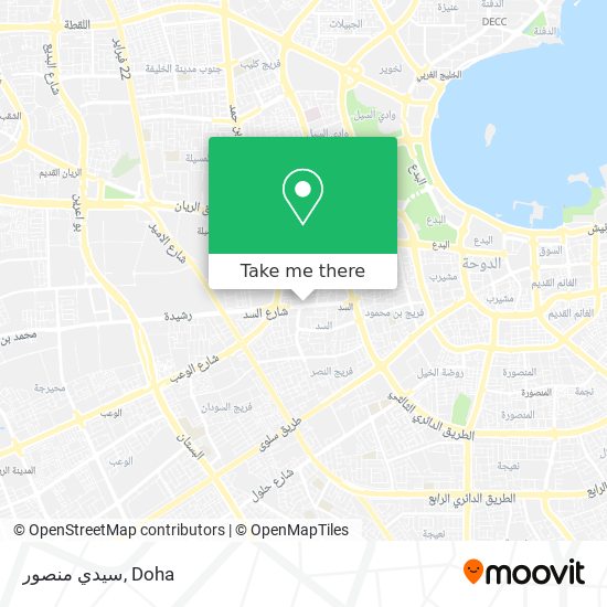 سيدي منصور map