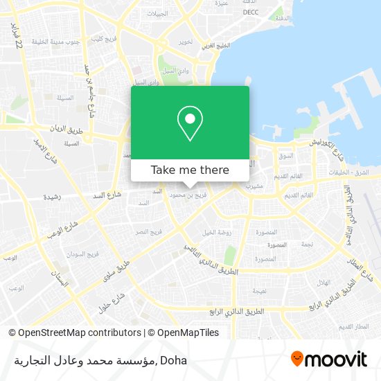 مؤسسة محمد وعادل التجارية map