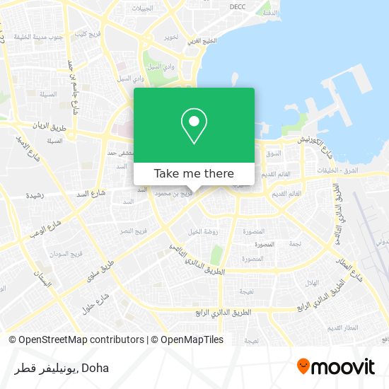 يونيليفر قطر map