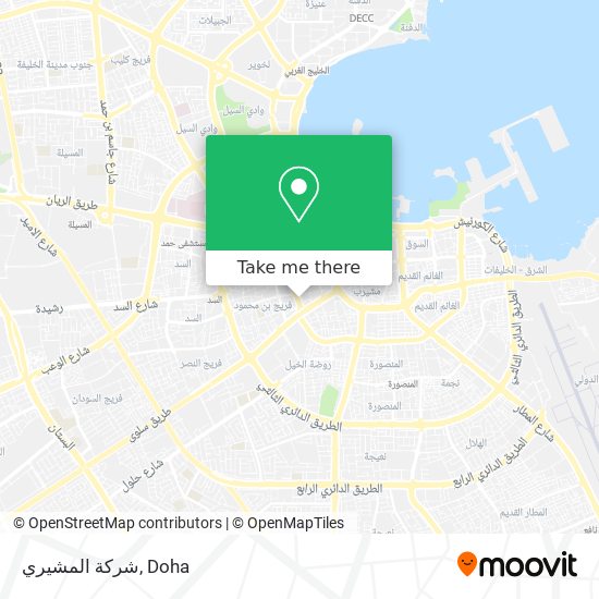 شركة المشيري map