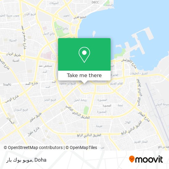 موبو بوك بار map
