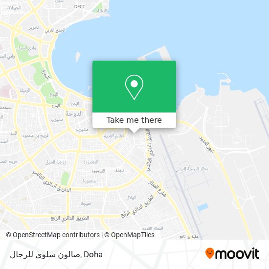 صالون سلوى للرجال map