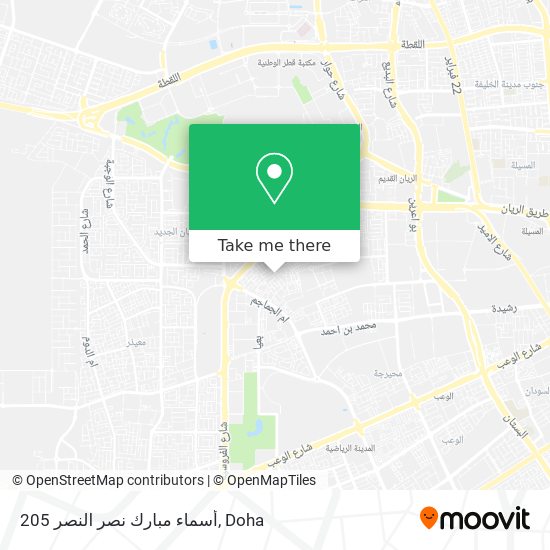 أسماء مبارك نصر النصر 205 map