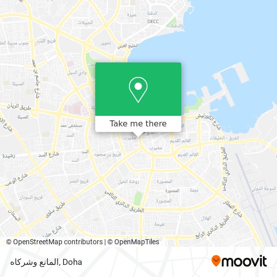 المانع وشركاه map