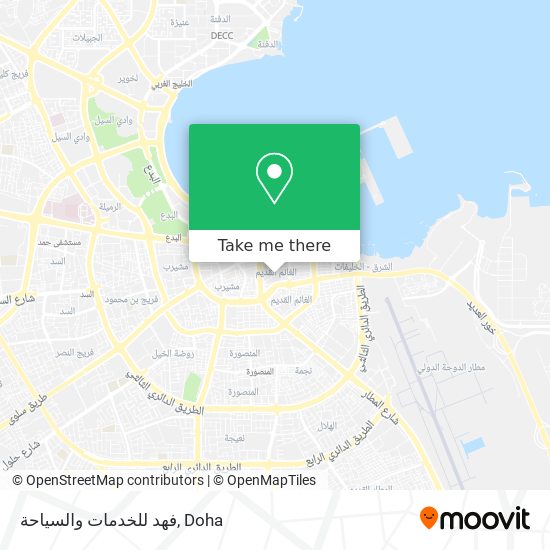 فهد للخدمات والسياحة map