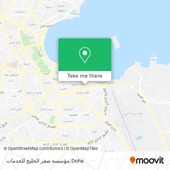 مؤسسة صقر الخليج للخدمات map