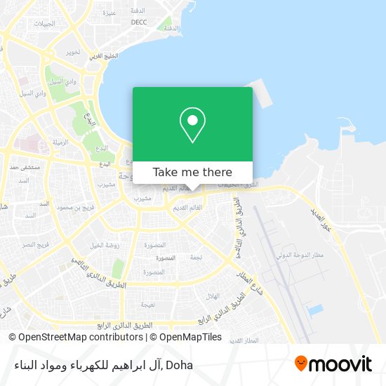 آل ابراهيم للكهرباء ومواد البناء map