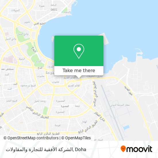 الشركة الأفقية للتجارة والمقاولات map