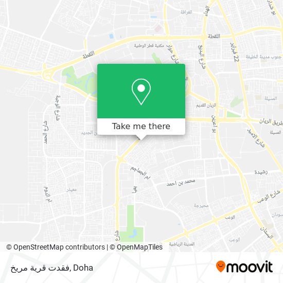 فقدت قرية مريخ map