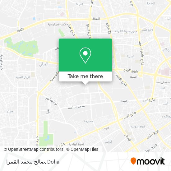 صالح محمد القمرا map