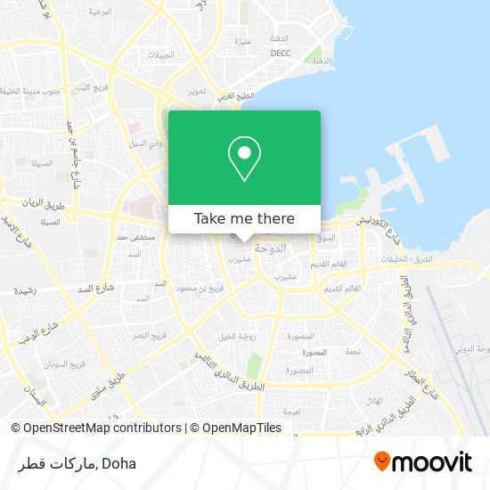 ماركات قطر map