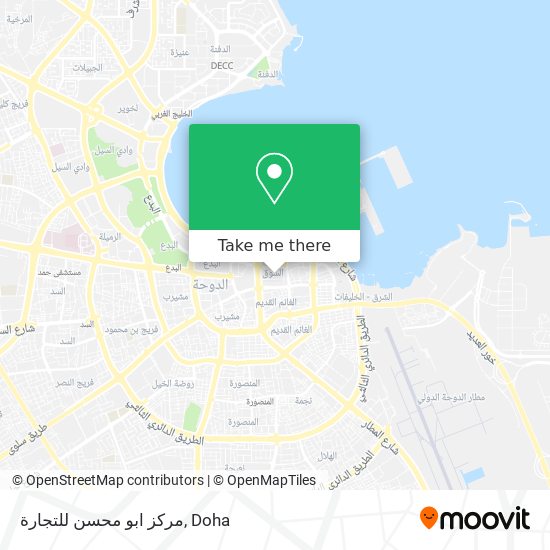 مركز ابو محسن للتجارة map