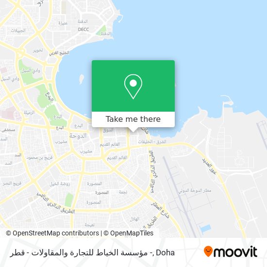 مؤسسة الخياط للتجارة والمقاولات - قطر - map