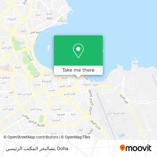 تشالنجر المكتب الرئيسي map