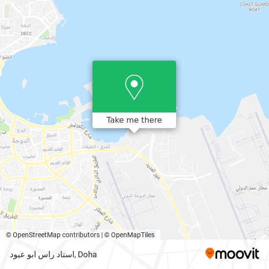 استاد راس ابو عبود map