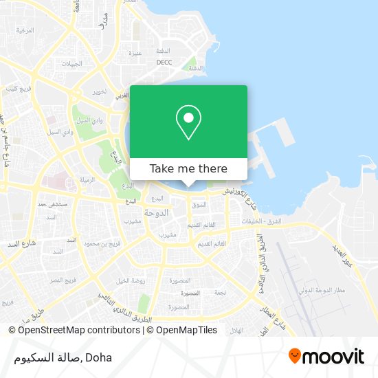 صالة السكيوم map