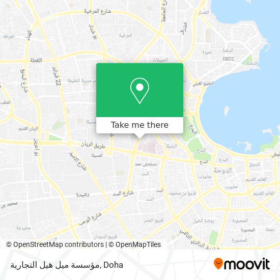 مؤسسة ميل هيل التجارية map