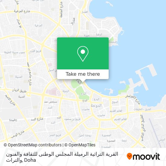 القرية التراثية الرميلة المجلس الوطنى للثقافة والفنون والتراث map