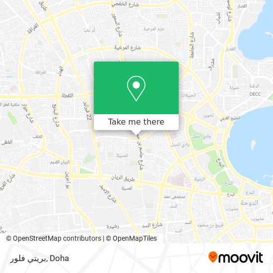 بريتي فلور map