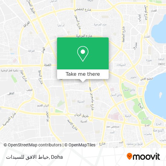 خياط الافق للسيدات map