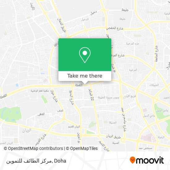 مركز الطائف للتموين map