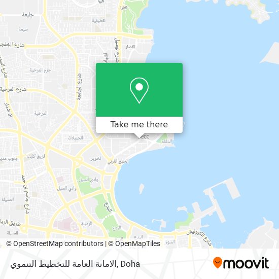 الامانة العامة للتخطيط التنموي map