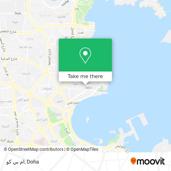 ام بي كو map