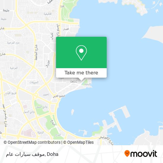 موقف سيارات عام map