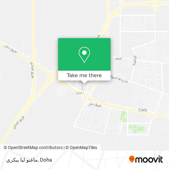 ماغنو ليا بيكري map