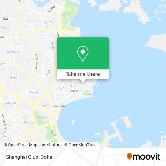 Shanghai Club map