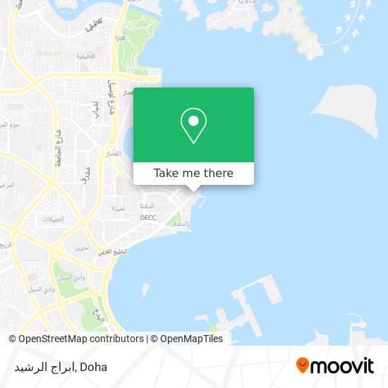 ابراج الرشيد map